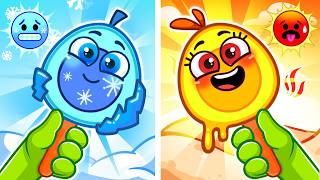 Where Is the Hot? Where Is the Cold? 🔍🔥❄️Safety Song for Toddlers 🎵VocaVoca🥑Show Kids Songs