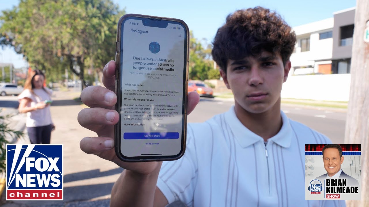 LIVE: Should the U.S. ban social media for kids? | Brian Kilmeade Show