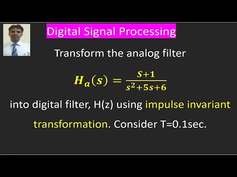 Design digital filter using Using Impulse Invariant Transformation.