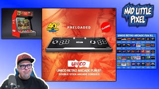 Another SNK Neo Geo Arcade Stick?! 2 Player Unico Retro Arcade Fun R1 From The Makers Of The MVSX?