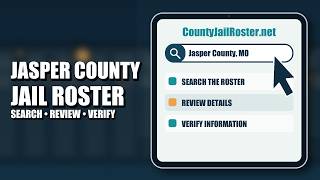 Jasper County Jail Roster & Inmate Search Guide | Missouri