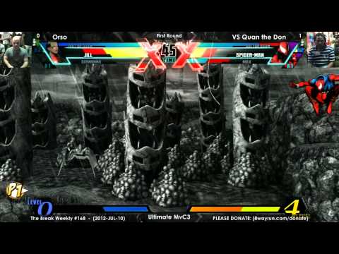 The Break #168 - UMvC3 FR - Orso VS VS Quan the Don