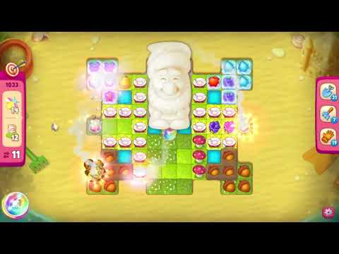 🎯 Gardenscapes 1033 Challenge Level - 12 moves + 💥💥🧨💣
