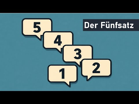 Der Fünfsatz - komplett erklärt!