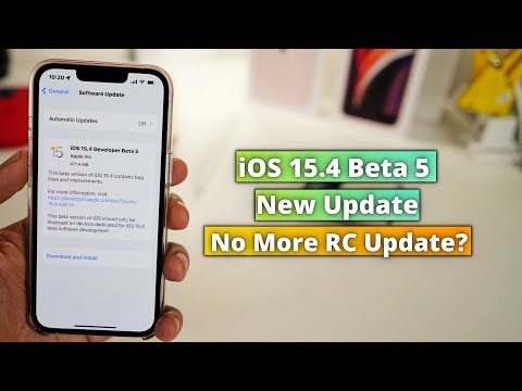 iOS 15.4 Beta 5 Released | What's New?
