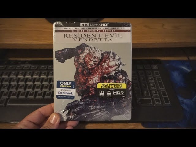 Vídeo relacionado con Pack Resident Evil: Vendetta (3 Peliculas) [Blu-ray]