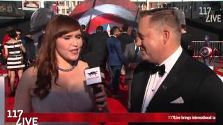 Thomas Ovesen- CEO of 117Live on Marvel's Captain America: Civil War Red Carpet Premiere (VO)