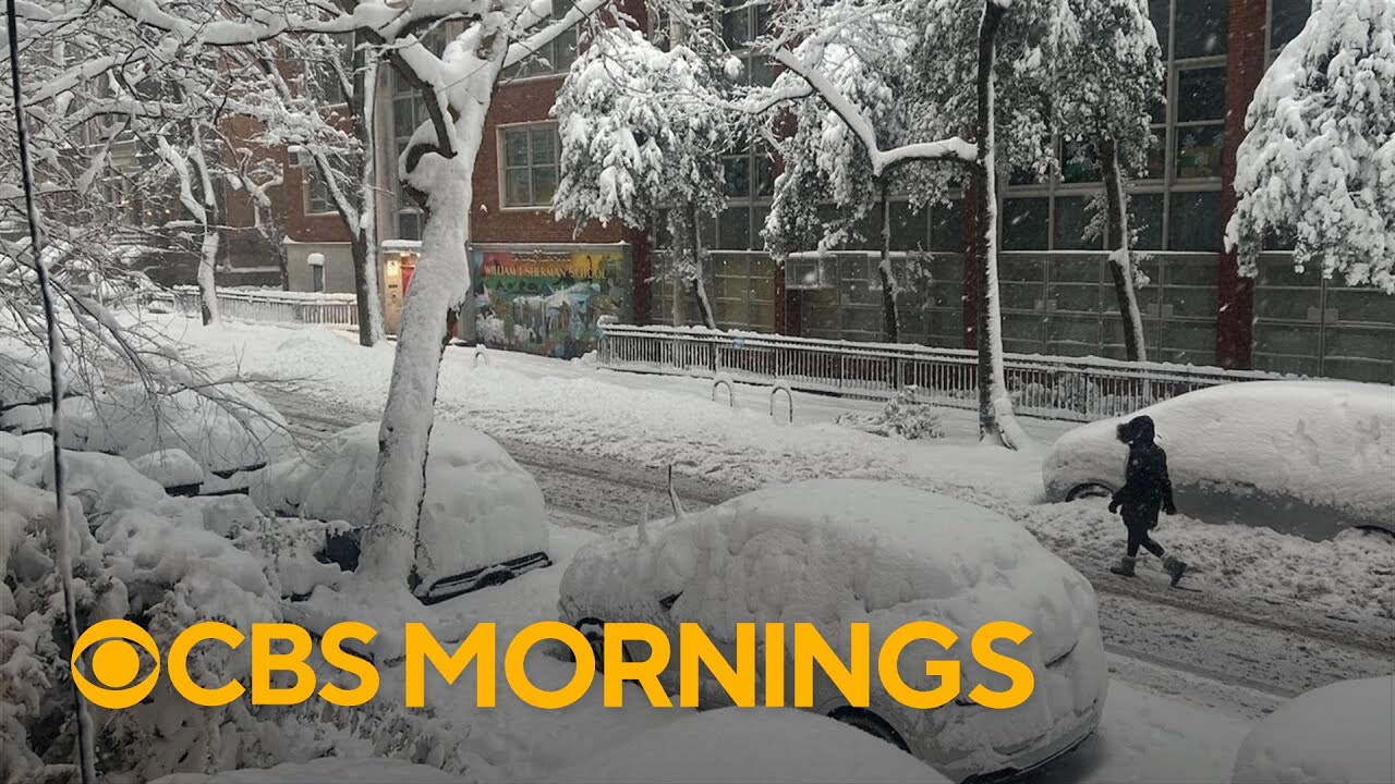 Blizzard warnings in effect for 41 million as winter storm slams East Coast