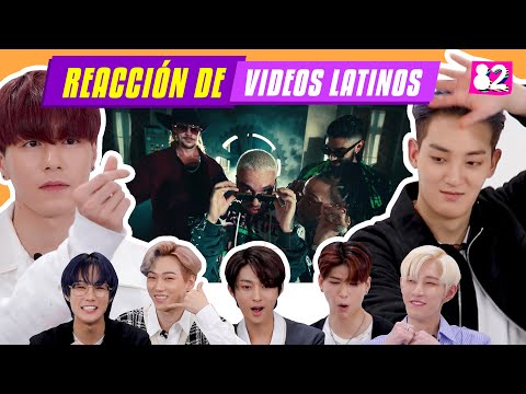 GRUPO DE KPOP VAV REACCIONA A REGGAETON (ROSALÍA, J Balvin,Daddy Yankee, Ozuna)