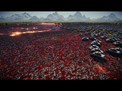 1 MILLION ZOMBIES vs 10 000 TROLL vs 10 000 CLEOPATRA vs 10 000 TANK UEBS 2