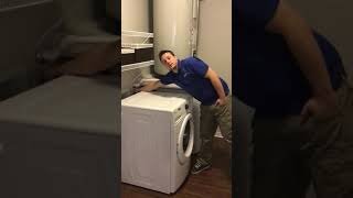 How to reset stuck washing machines