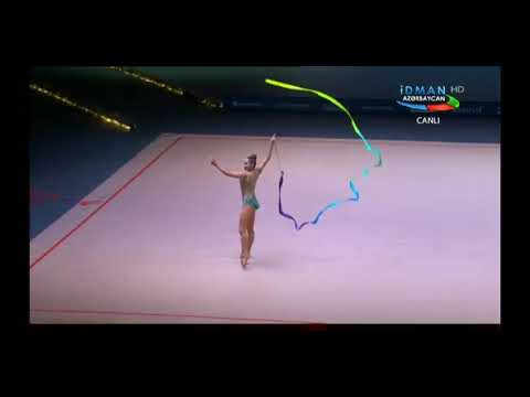 Katsiaryna HALKINA (AA) ribbon - World cup Baku 2019