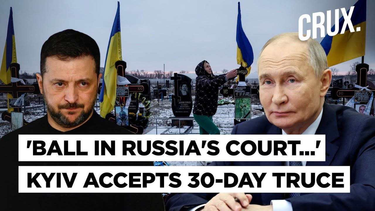 US Ends Aid-Intel Halt As Ukraine Agrees To 30-Day Ceasefire With Russia, Trump Envoy To Meet Putin?