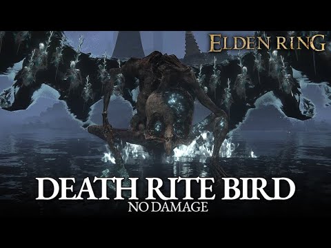 Death Rite Bird Boss Fight (No Damage) [Elden Ring]