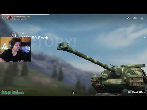 ЛУЧШИЙ БОЙ ГЛАФИ НА ШТУРМОВОЙ ПТ САУ ● AMX 50 FOCH В 2023 ● WoT Blitz