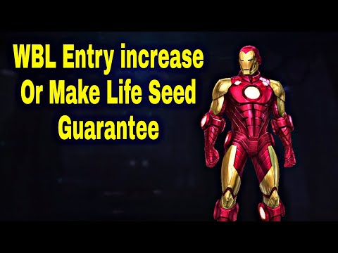 Life Seed Need Guarantee Or WBL Entry increase? Discussion And Tips - Marvel Future Fight