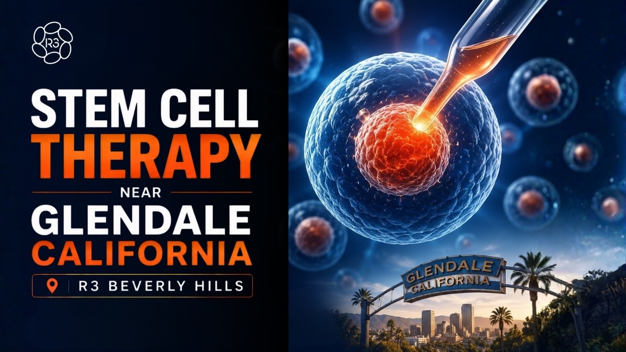 Stem Cell Therapy Near Glendale California | R3 Beverly Hills
