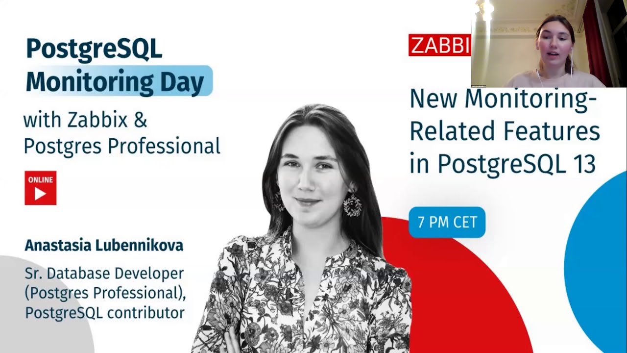 PostgreSQL 13'te İzleme ile İlgili Yeni Özellikler - Anastasia Lubennikova (Postgres Professional)