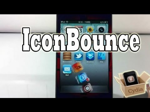 IconBounce (Cydia Tweak) - Flipping & Spinning Dock Icons On For iPhone iPod Touch And iPad