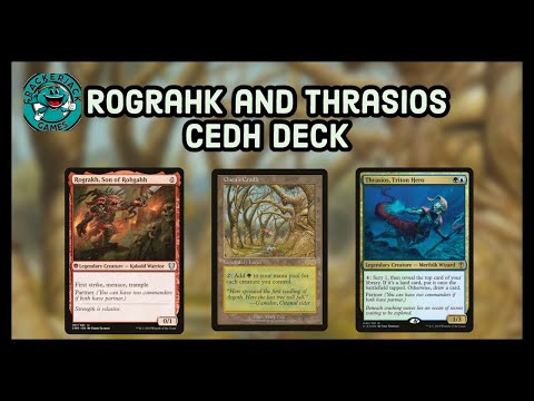 Rograkh, Thrasios and Gaea’s Cradle cEDH Deck Tech. Say hello to Crazy Cradle!