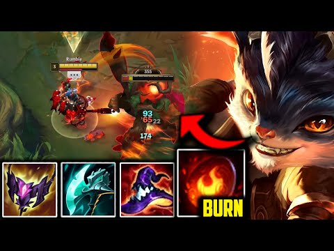 Rumble is a LEGIT CARRY JUNGLER WITH NEW ITEMS🔥 (WIN A 25% WR MATCHUP😈) - League of Legends