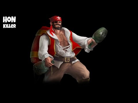 HoN Gameplay Drunken Master - 665 GPM - 872 XPM - RATtoss