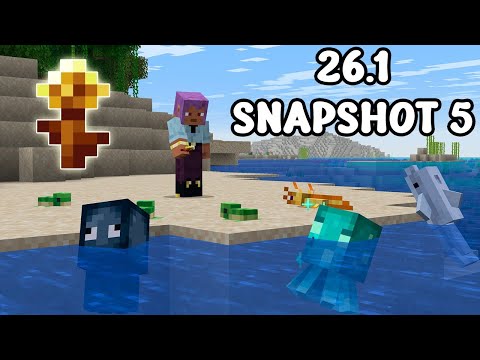 Minecraft 26.1 Snapshot 5 | Keep Baby Mobs FOREVER & Baby Axolotls!!