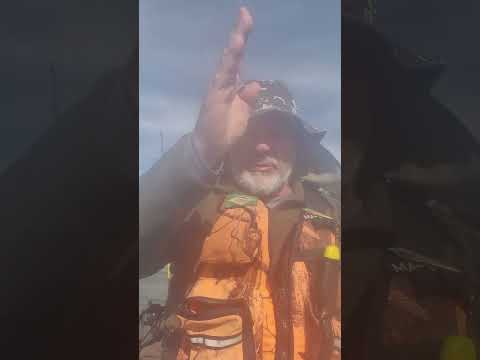 Treino no reservatório Maia Filho, Salto do Jacuí, RS. Esse reservatório é o Rio Jacuí represado.