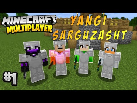 YANGI SARGUZASHT || MINECRAFT OBUNACHILAR BILAN BIRGA || O'ZBEKCHA  STREAM