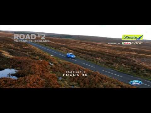 Ford Focus RS on Blakey Ridge, North Yorkshire, UK