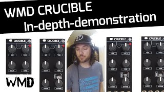 Video thumbnail for WMD Crucible Eurorack Module - In depth Demo by WMDevices