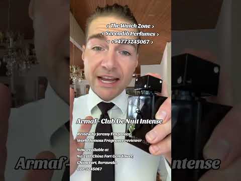Armaf Club De Nuit Intense Man. Reviewed by World famous Fragrance influencer Jeremy fragrance