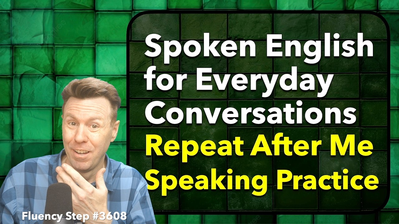 Echo me: Repeat After Me: Chunks of English: Practice Speaking