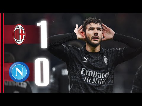 Leão assists, Theo Hernández scores! | AC Milan 1-0 Napoli | Highlights Serie A