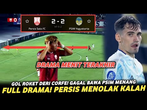 FULL DRAMA😱 PSIM's Victory Stolen🤬 PERSIS DRAMATIC COMEBACK🥶 Persis 2-2 PSIM! Rocket Goal from Corfe