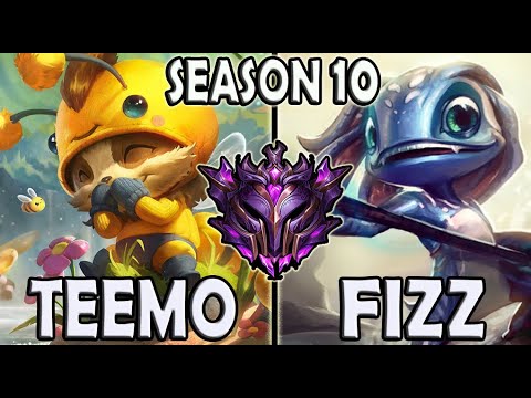 OTP Teemo vs Fizz [ MID ] Lol Master Korea