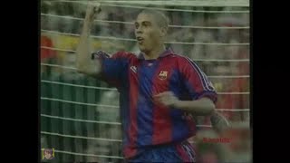 【ロナウド】バルセロナ時代　プレイ集　超加速    Ronaldo Barcelona  Skills&Goals