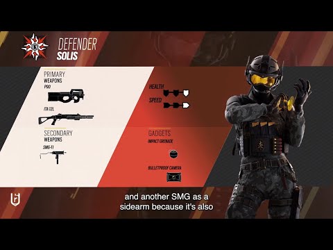 *NEW* Solis Gameplay/Loadout (Rainbow Six Siege Solar Raid Y7S4)