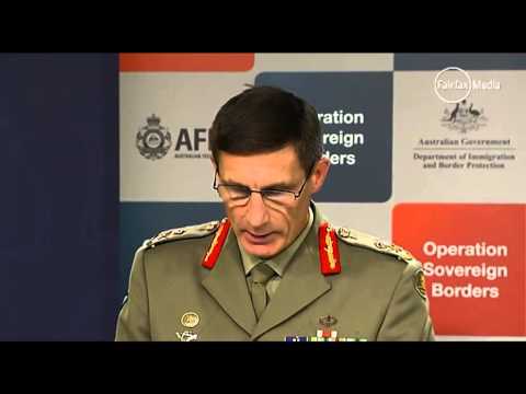 OSB commander Lt Gen Angus Campbell refuses to elaborate on rescue of asylum seekers