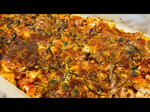 Il Cavolfiore che farà impazzire tutti.Al forno come una pizza.strepitoso, facile e gluten-free ￼