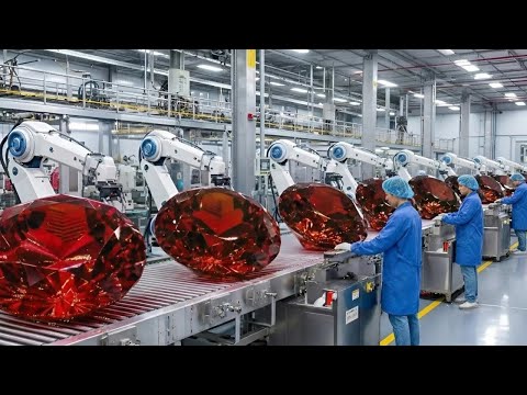 Inside the Garnet Factory: How Rough Stones Are Turned into High-End Garnet Rings (Full Process)