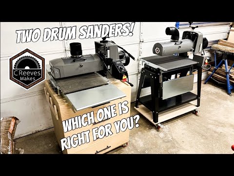 CReeves Makes: 16-32 and 19-38 Laguna Drum Sanders and Why I Upgraded