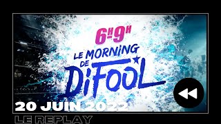 🎙️Le Morning de Difool du Lundi 20 Juin 2022 // Difool est sur Skyrock 🎙️(REPLAY ⏪)