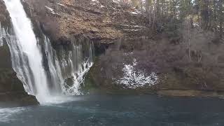 Burney Falls awesome waterfall in Northern California 2/25/2023