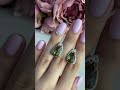 Серебряные серьги с султанитом 9.13ct