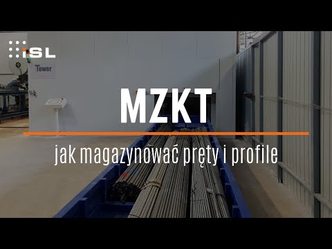 ISL: automatyczny system LogiTower do składowania prętów i profili w MZKT