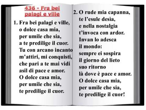 436 Fra bei palagi e ville - Innario Chiesa Cristiana Avventista del Settimo Giorno 2014