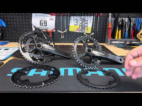 Are Shimano GRX Cranks and Chainrings Interchangeable?