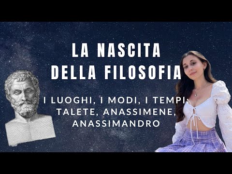 La nascita della filosofia: tra oriente e occidente, Talete, Anassimene, Anassimandro