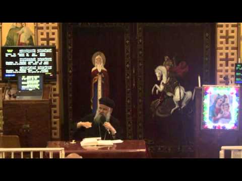 Sunday General Meeting - Fr. Makarious Sawirus - 08/10/2014